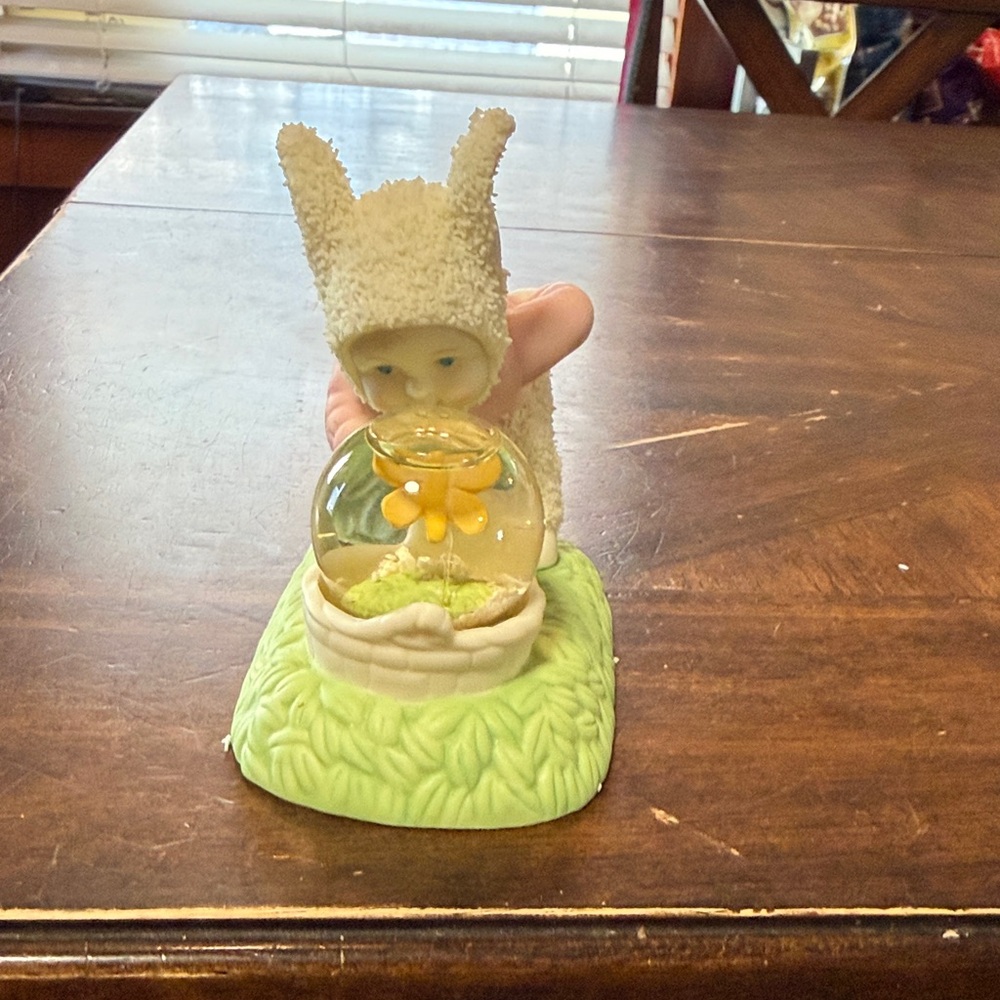 Snowbunnies Bunny Figurine dept 56 if you love it, let it go - Picture 5 of 8